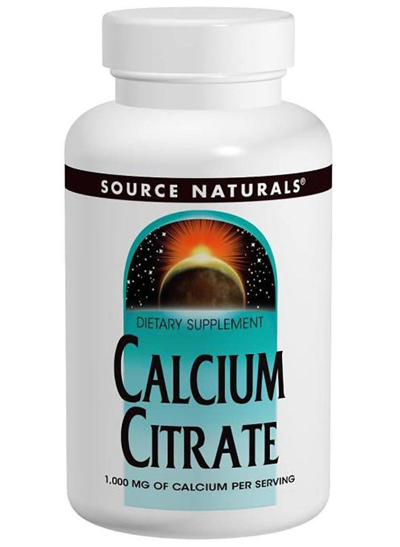 Calcium Citrate, 180 Tablets, 1000 mg