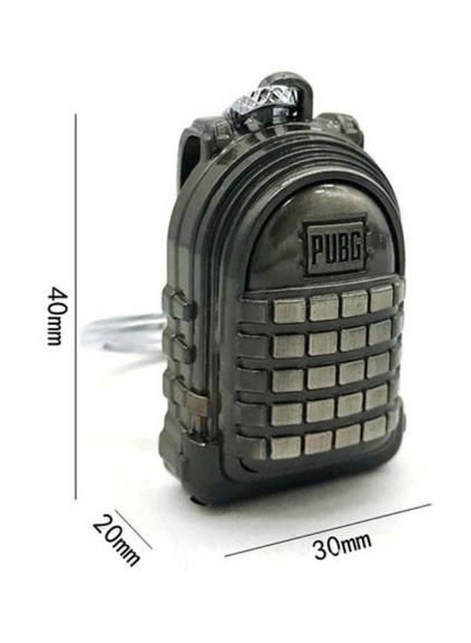 NIBEMINENT PUBG Three Class Bag Keychain Black - Image 3