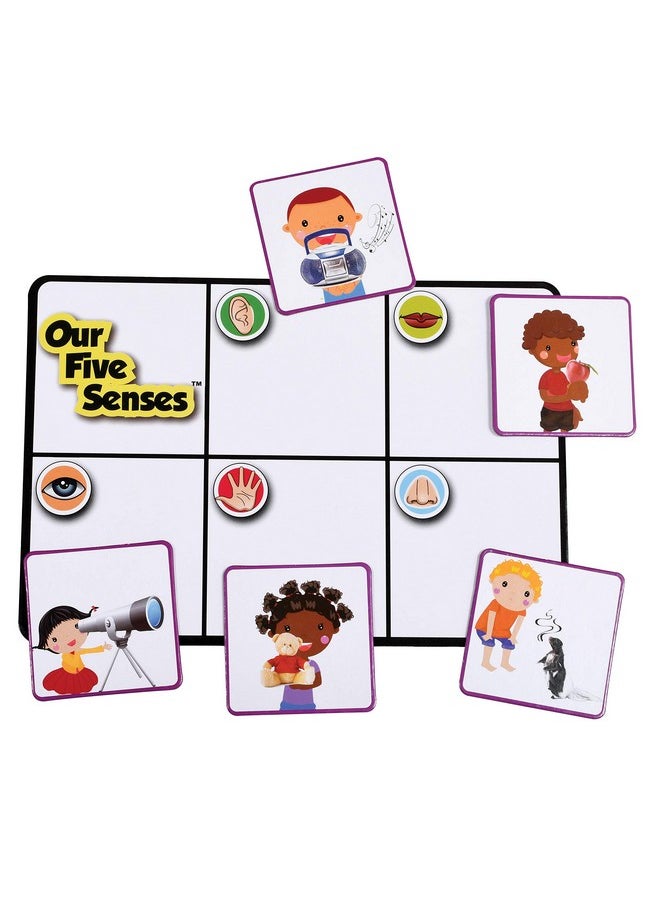 Learning Advantage LEARNING ADVANTAGE Our 5 Senses Game | Learning Game for Kids Ages 3+ | Teach The 5 Senses | Practice Descriptive Language  - Image 2