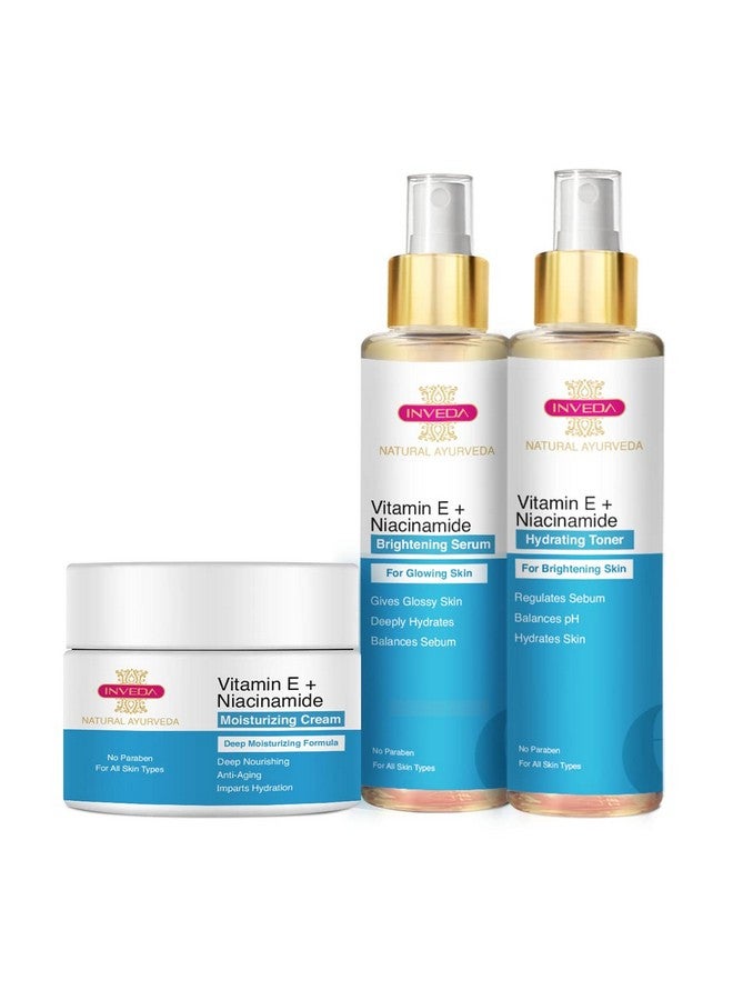 Inveda Vitamin E Skincare Routine Combo for Even Skin Texture with Natural Care, 300ml