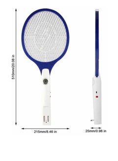 LED-lighted killer electric racket for stunning mosquitoes, mosquitoes, insects and bugs white/blue - pzsku/ZB06ADD5A2014819C3E8EZ/45/_/1715190833/026bb61c-cf69-424d-a454-2db20e72b75b