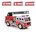 Mighty Fleet Mighty Motorized Fire Ladder Truck Firetruck Toy wLights Sounds Motorized Ladder Extending Ladder Realistic Design Batteries Included Age 3 - Image 2