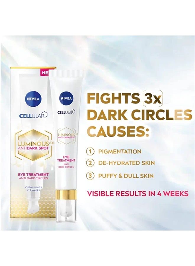 Nivea Hydrating CELLULAR LUMINOUS630 ANTI DARK-SPOT (EYE)  - Image 1