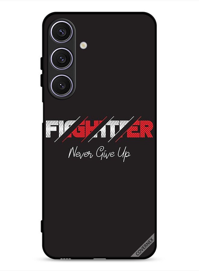 Covernex Samsung Galaxy A26 Protective Case Cover Fighter Never Give Up - Image 1