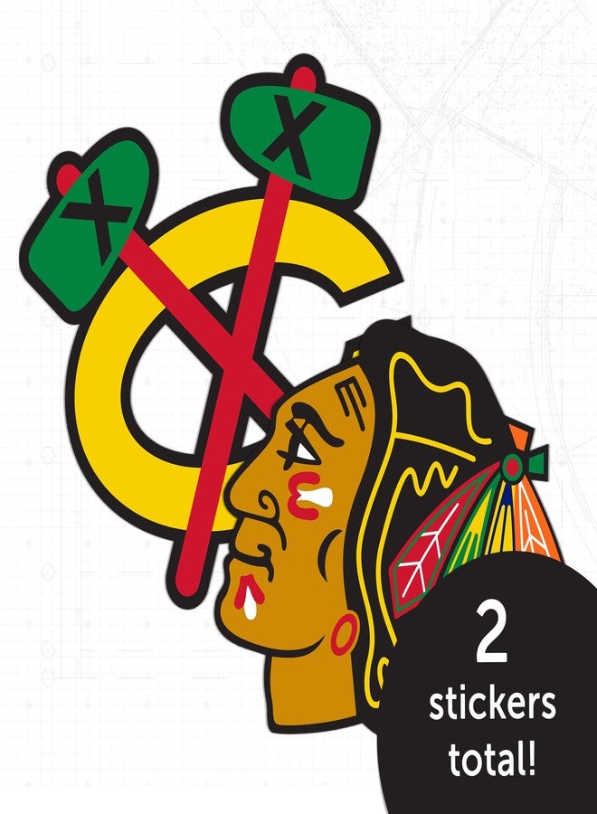 Desert Cactus Chicago Blackhawks Sticker NHL Team National Hockey League Vinyl Decal Laptop Water Bottle Car Scrapbook (4 inch Sticker) - Image 4
