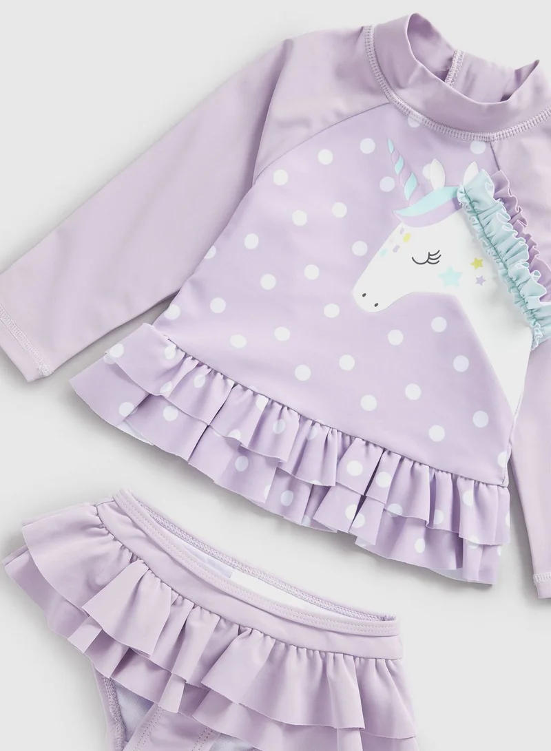 mothercare Kids Printed Swimset