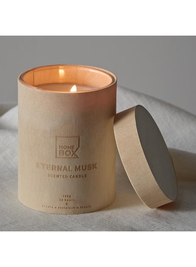 إيدين جرة شمعة خشبية بالمسك الخالد 198 غ - Image 2