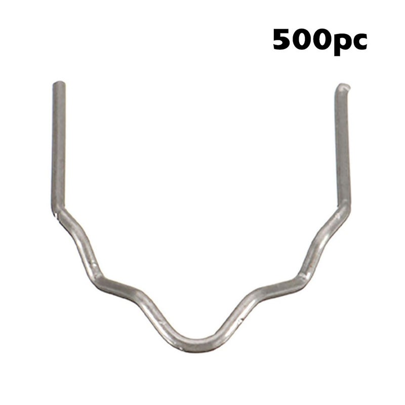 500pcs Car Bumpers Plastic Welding Machine Welding Wire Plastic Welders Studs Appearance Repairing Machine Mending Repairing Standard Pre Cut Waves Staple - Image 2