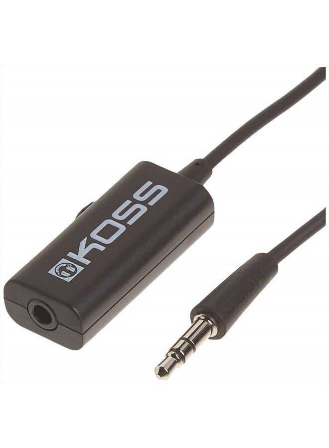 KOSS 155954 VC20 Volume Control, Standard Packaging, 39-Inch Cord, Compatible with Cell Phones and Headphones  - Image 1