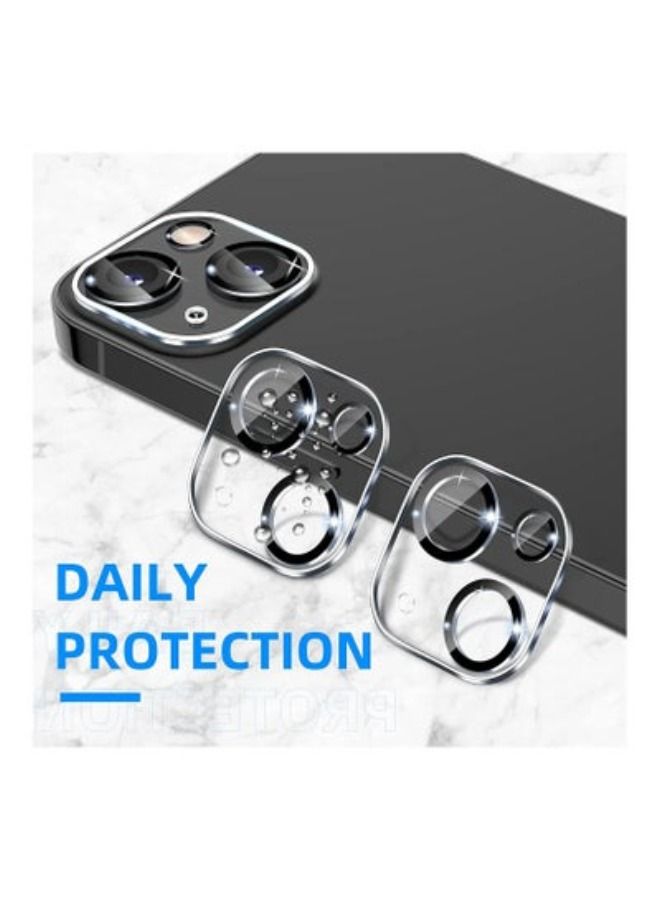 ACLIX [3 Pack] Tempered Glass Camera Lens Protector Compatible for iPhone 14 6.1 inch ＆ iPhone 14 Plus 6.7 inch 2022, Case Friendly/High Definition [Not Affect Night Shot] - Image 3