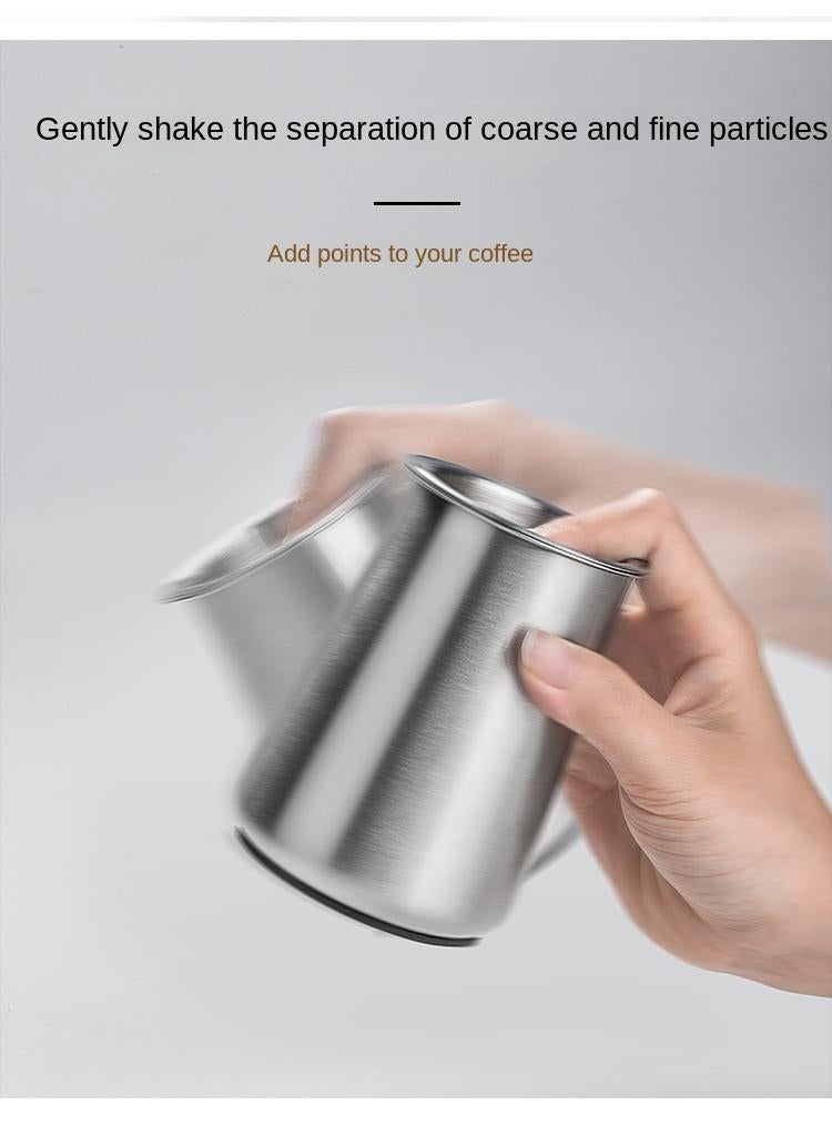 Y&D Coffee Sieve Powder Filter Fragrance Stainless Steel Powder Cup - Image 2