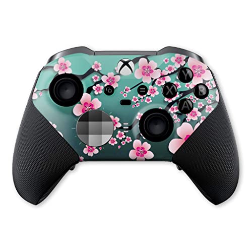 DreamController Cherry Blossom X-box Elite Controller Series 2 Limited Edition by DreamController. Custom Elite Series 2 Controller for X-box One/Series X/S. with Advanced Hydro-Dip Paint Technology (Not Just a Skin) - Image 1
