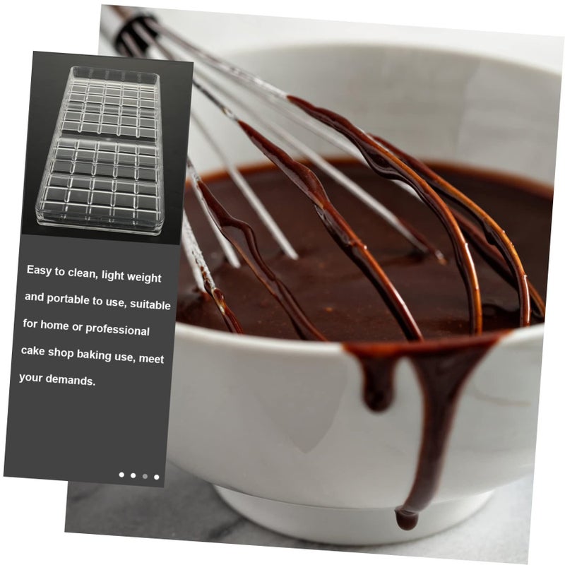 Zerodeko 10 Piece Polycarbonate Number Chocolate Molds Cocoa Hot Dipping Tray - Image 3