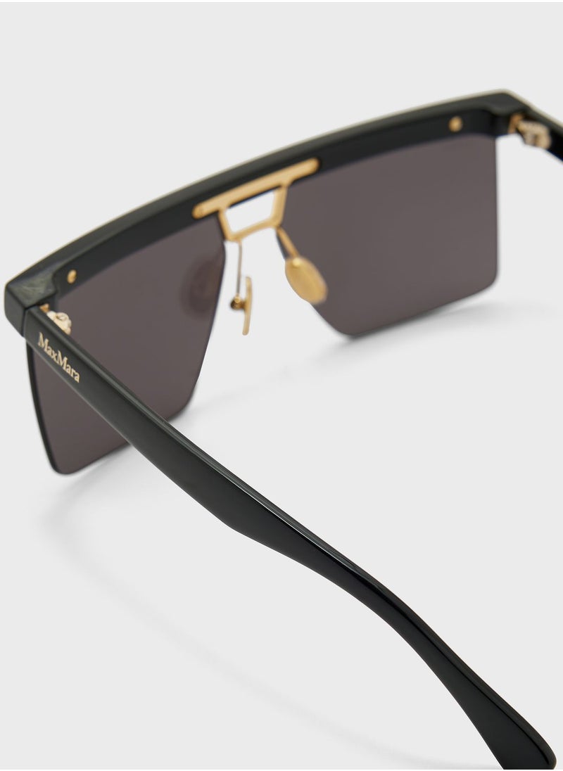 MaxMara - Oversized Sunglasses - Image 1