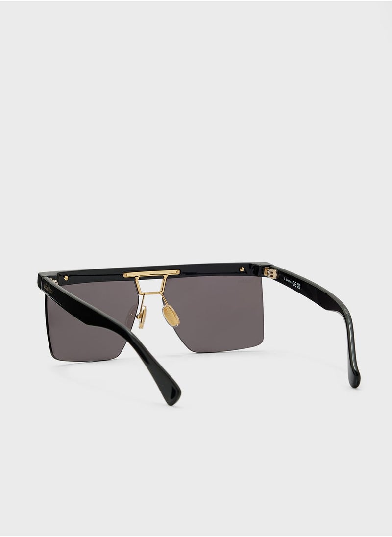 MaxMara - Oversized Sunglasses - Image 1