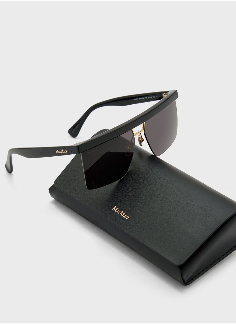 MaxMara - Oversized Sunglasses - Image 1