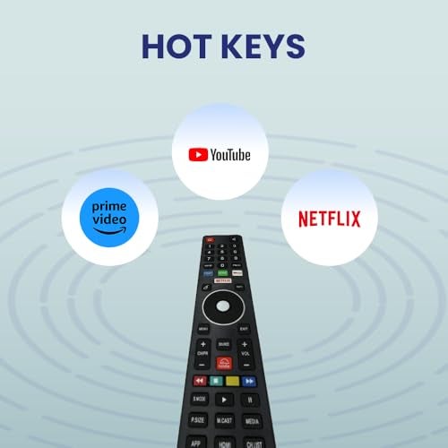 RESORB LED 539 Universal Remote Control for Sainyo and Chinese LCD LED and Non-Branded Smart TVs - Black (Please Match with Your Old Remote Before Placing an Order) - Image 3