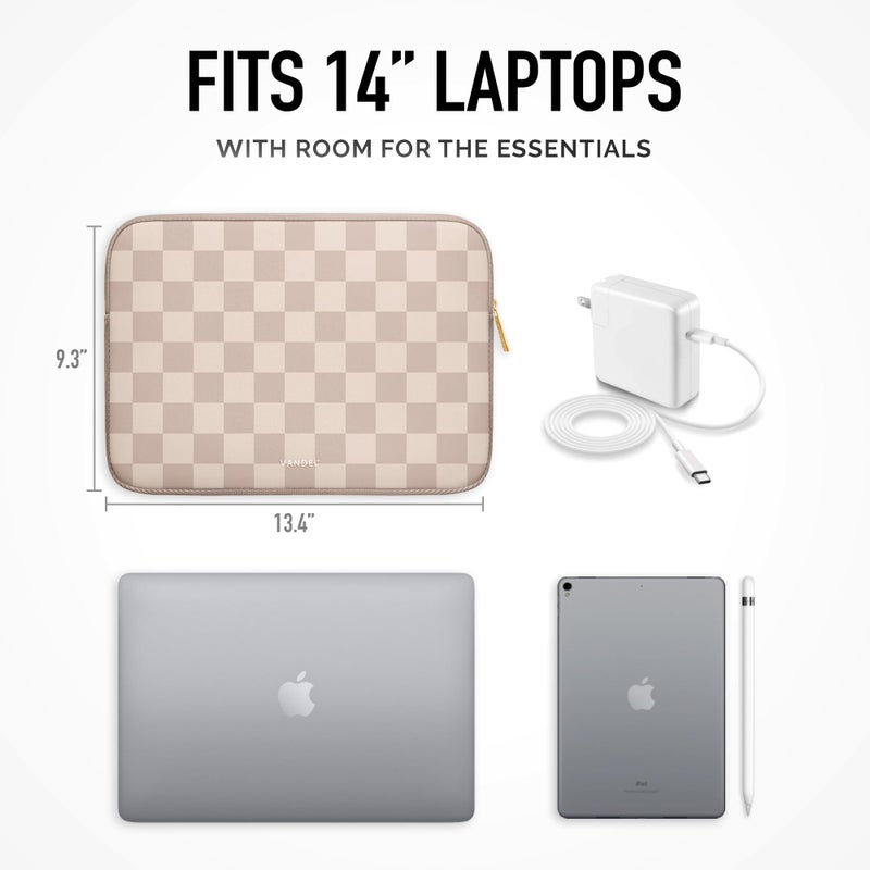 Vandel Slim MacBook Pro 14 inch Laptop Sleeve, Neoprene 14 Inch Apple MacBook Laptop Case Sleeve, Dell, HP Cover, Protective Asus, HP, Dell XPS Case, Computer Cover, Mac M1, M2, M3 Pouch - Image 4