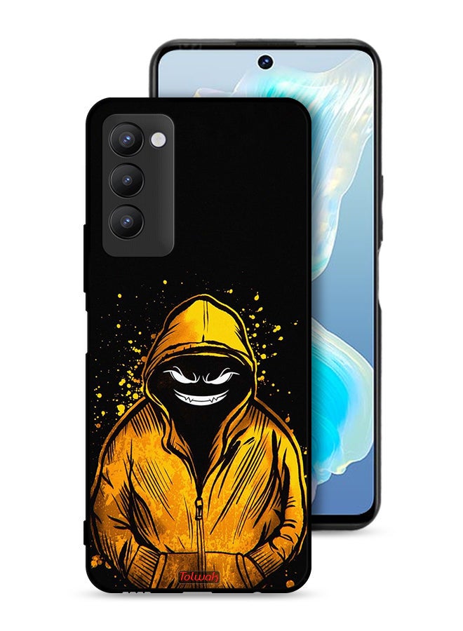 Tolwak Tecno Camon 18 Protective Case Cover Marshmallow Boy Art - Image 1