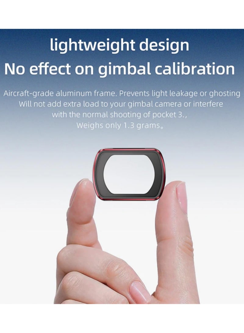 1/4 Black Mist Filter for DJI Pocket 3 Magnetic Soft Light Lens Filter Waterproof Scratch Resistant Dustproof Oil Proof HD Optical Glass with Aluminum Frame and Storage Box - Image 2