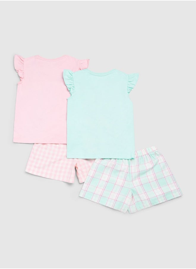 Cat and Bunny Shortie Pyjamas - 2 Pack - pzsku/ZB06C18BEDD1CD2F39493Z/45/_/1719814380/7e1ea32e-06b8-49d5-adcb-1da50bb50ed0