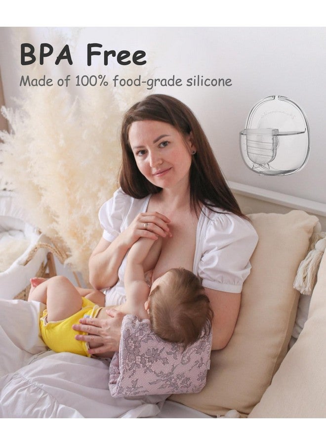 4 قطع صمام منقار البط، 4 قطع أجزاء بديلة لمضخة الثدي القابلة للارتداء ذات الحجاب الحاجز السيليكوني متوافقة مع مضخات الثدي القابلة للارتداء Lansinoh Discreet Duo وNuliie S32 - Image 3