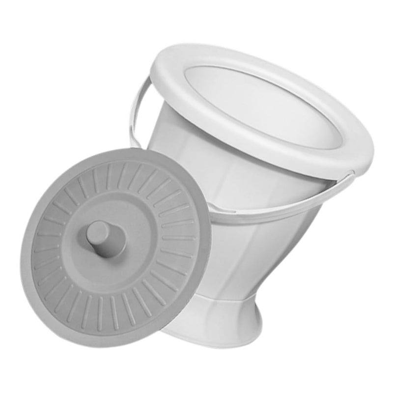 Collapsible Portable Toilet For Kids And Adults Easy Clean Plastic Urinal Potty - Image 2