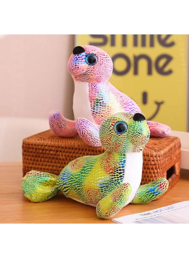 8-inch Grab Machine Doll Wedding Doll Floor Push Plush Toy Cute Birthday Gift Toy Gift-Specifications:Seal-Color:8 Inches (about 20-25cm) - Image 1