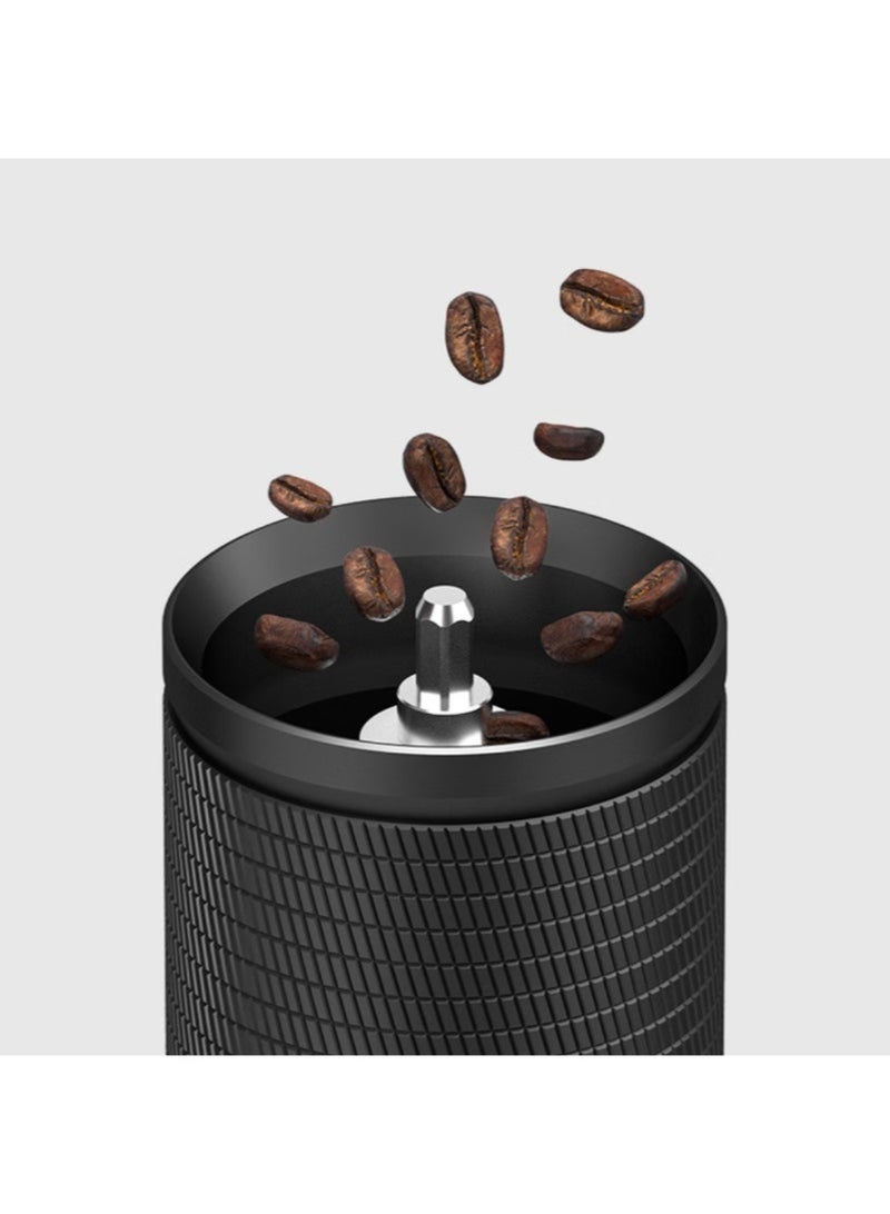 TIMEMORE Chestnut C5ESP Manual Coffee Grinder, Manual Coffee Manual Grinder Capacity 25g with CNC Stainless Steel Conical Burr  Adjustable Internal Setting, Dual Bearing Positioning, Suitable for Travel, Camping (Black) - Image 3