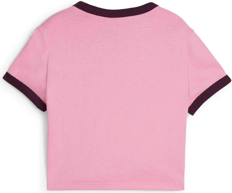 بوما Women Pink Downtown Graphic Baby Tee Pink Women's T-Shirt