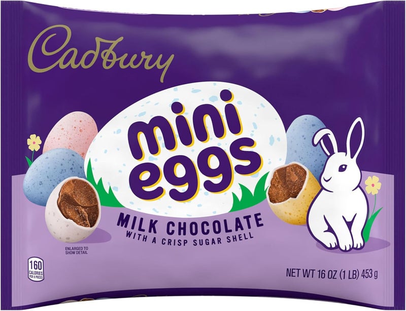 Cadbury Mini Milk Chocolate Eggs - 16 Ounce Easter Candy Bag - Image 4