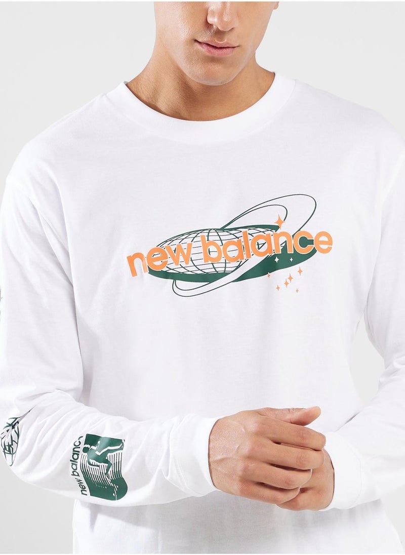 New Balance - New Balance Relaxed Global Long Sleeve - Image 1