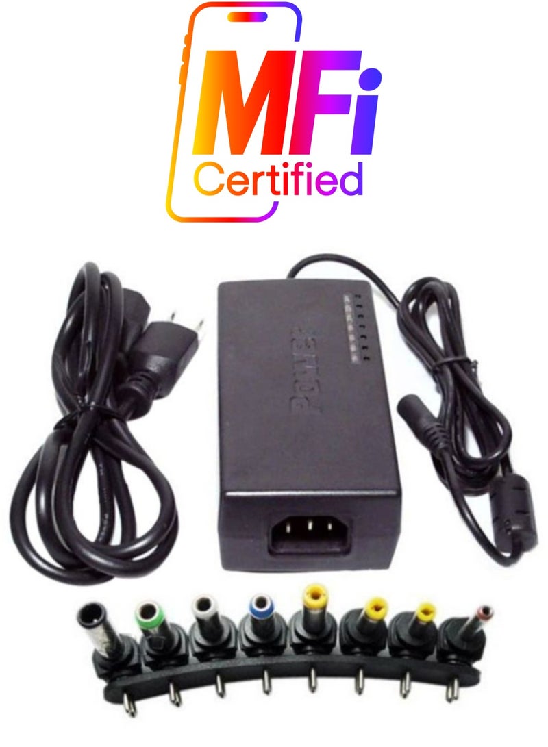 ELTRAZONE Universal AC Power Adapter For Laptop/Notebook Black  - Image 1