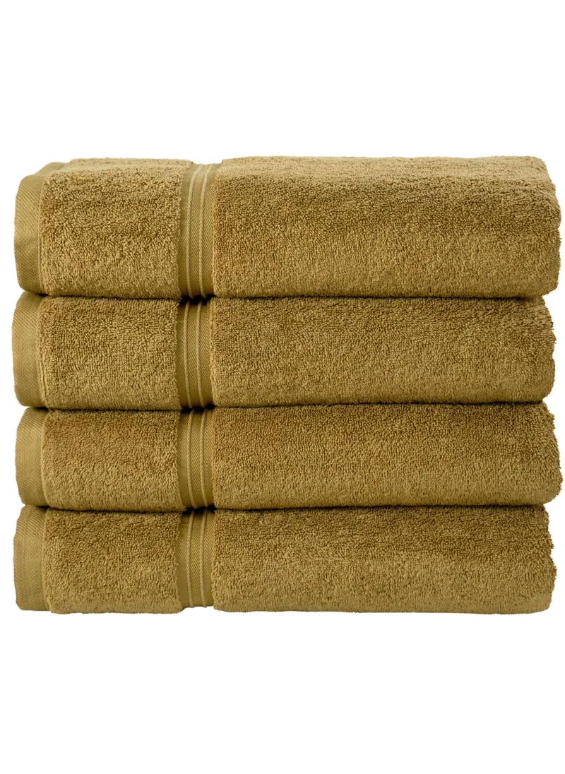 Bliss Casa 4-Piece 100% Combed Cotton Hand Towels - 550 GSM Quick Dry Highly Absorbent Hand Towel Set 16x28 Inch