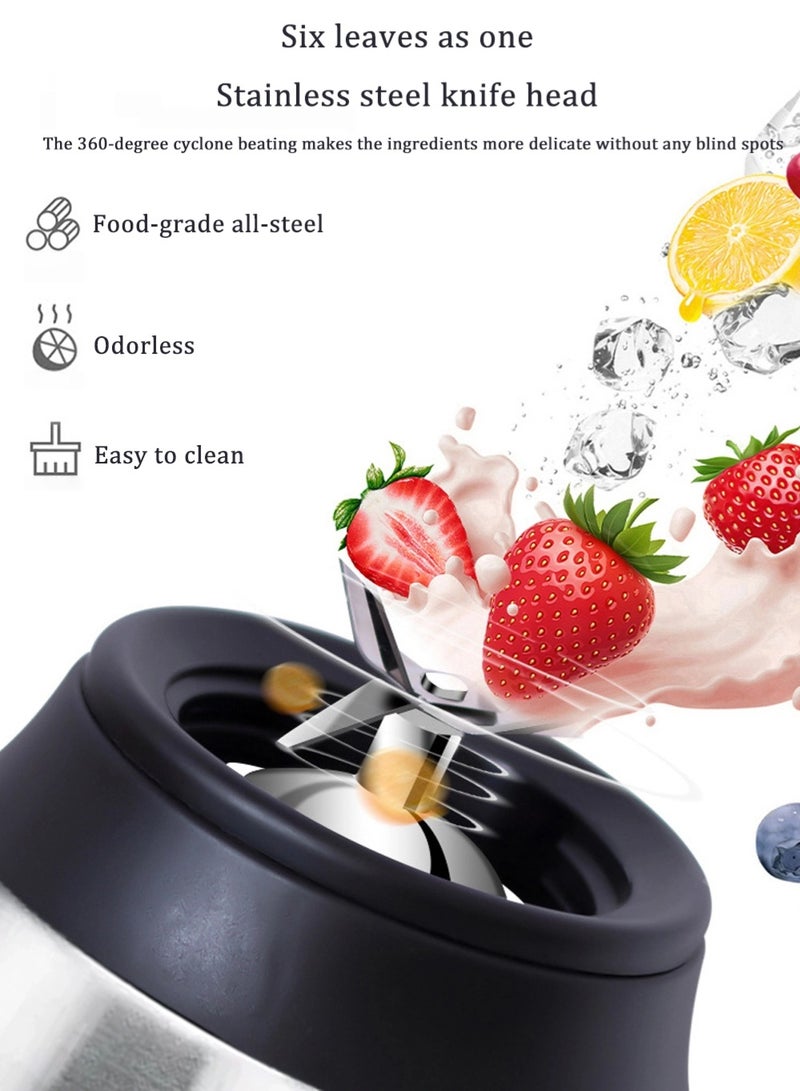 EzzySo خلاط كهربائي 2 في 1 وطاحونة توابل، وعاء سعة 1.5 لتر، 1 قطعة من مطاحن الطحن، شفرات من الفولاذ المقاوم للصدأ، 5 سرعات عالية القوة لصنع العصير - Image 5