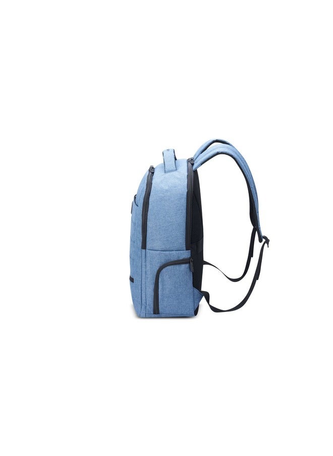 DELSEY Paris Element Voyager 2 Compartment 15.6" Laptop Protection Backpack - Blue Jeans  - Image 3