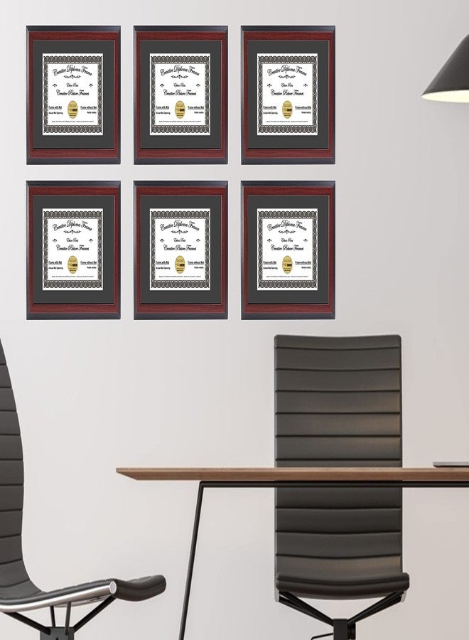 Creative Picture Frames 12x16 Majestic Mahogany Diploma Frame with Black Mat including Glass | Frame Holds 16x20 Media without Mat - Image 5