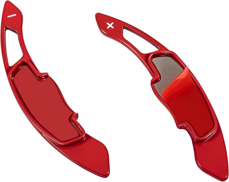 Bonbo Red Sports Aluminum Steering Wheel Paddle Shifter Extension Cover trim interior Accessories for Honda Accord Civic Insight CR-V - Image 5