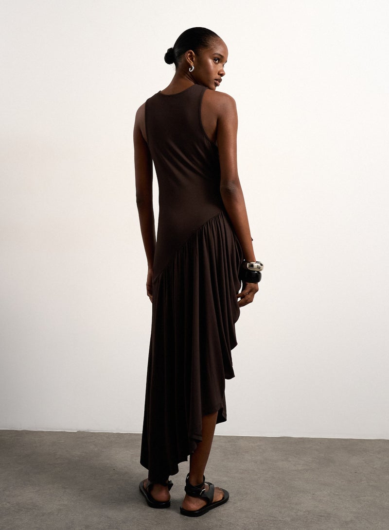 TOPSHOP Julie Bubble Hem Maxi Dress - Image 2
