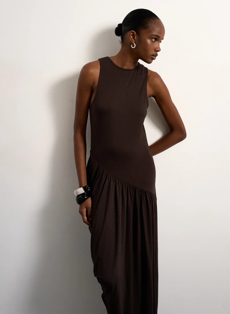 Topshop  Julie Bubble Hem Maxi Dress for Women | Best Price UAE