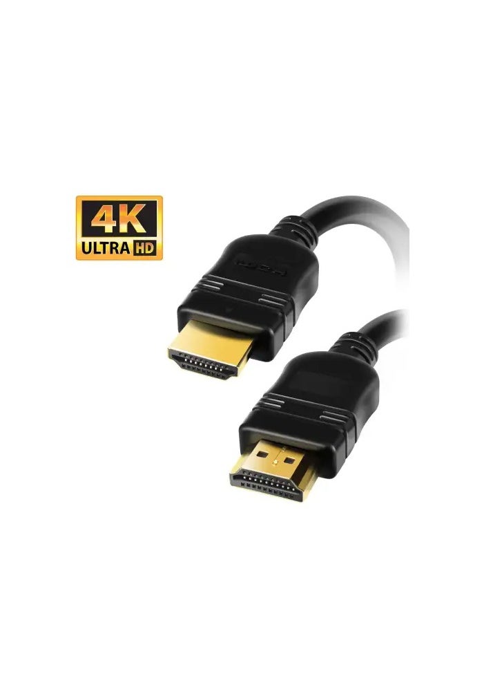 برو ميج كابل بروميغ HDMI إلى HDMI بدقة 4K – طول 20 متر، عالي السرعة، 10.2 Gbps، دعم اللّون العميق (Deep Color)، 24Hz@4K 