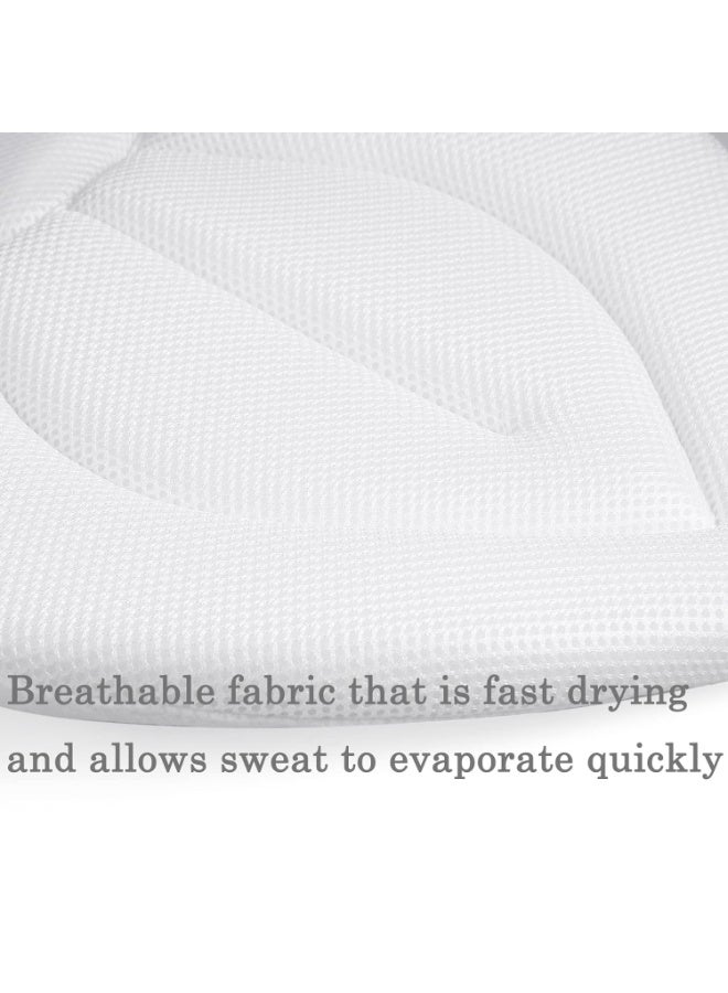 HOOKOR Baby Bathtub Baby Bath Mat Seat, Sponge Folding Fits Most Sinks Newborn & Baby Essentials - Image 5