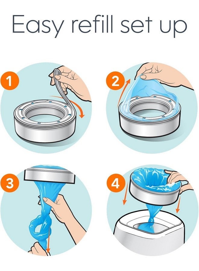 Playtex Diaper Genie Disposal System Refills, 240 Count (Pack of 4) - Image 3