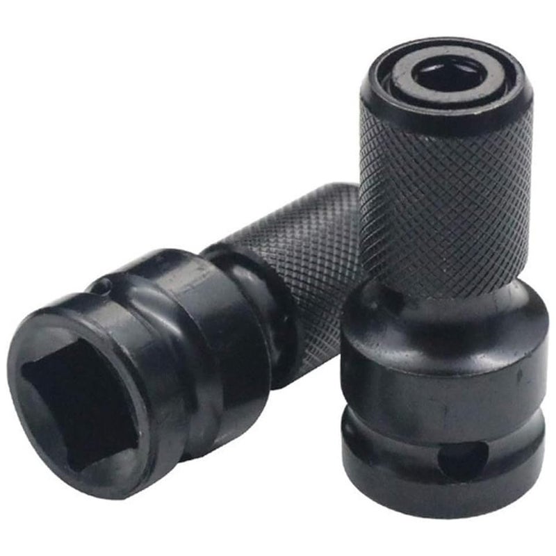 uptodateproducts محولات 2PCS 12 بوصة مربع القيادة إلى 14 بوصة سداسي أنثوي - Image 1