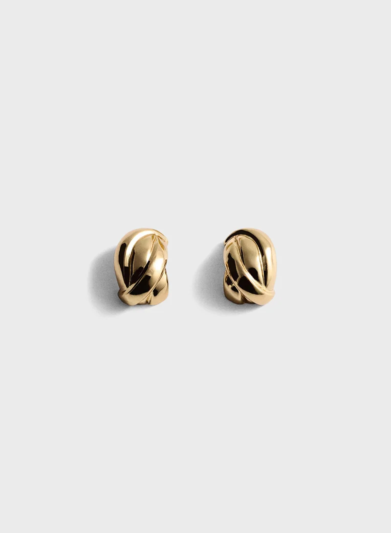 مانجو Sol Hoop Earrings