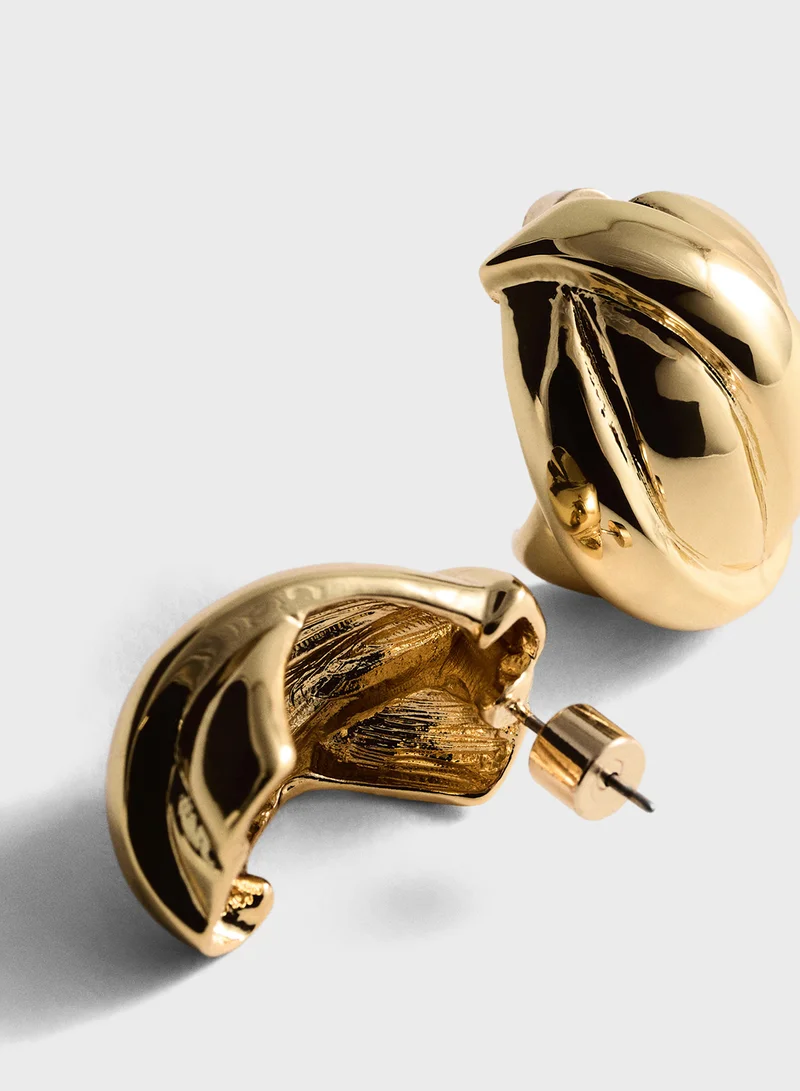 مانجو Sol Hoop Earrings