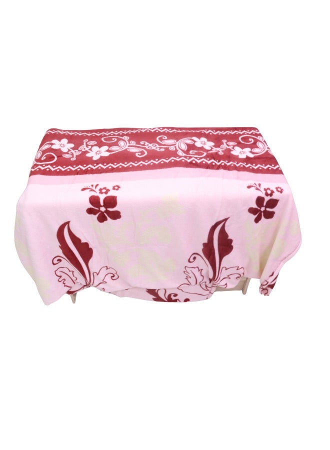 SMART HOME Light, soft and warm winter blanket with a comfortable silky feel, double bed blanket measuring 220X240 cm and weighing 2 kg, super soft double layer blanket made of high quality materials - Image 2