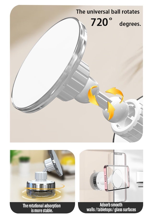 【Mechanical Vacuum Adsorption】Universal Magnetic Cell Phone Holder - Image 3