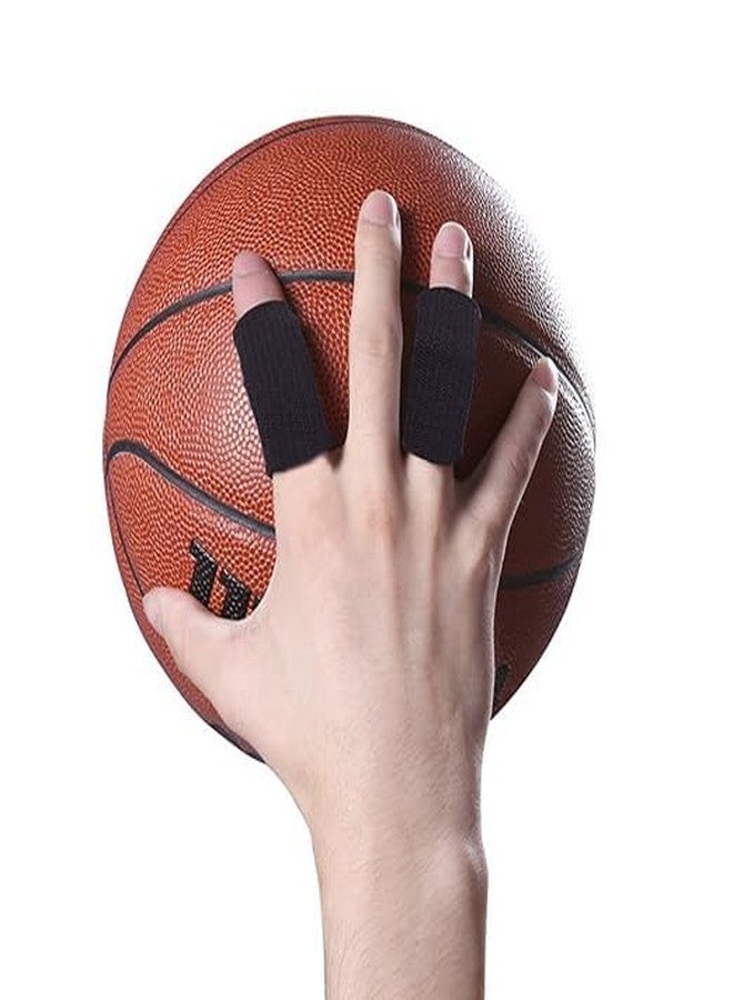 VALUEVIBES Finger Sleeves, Finger Compression Sleeve Protector Sport Finger Splints for Arthritis, Elastic Thumb sleeves, All Sports Comfortable Cushion Pressure Gym Fitness, Breathable Finger Tape, Trigger Finger(Black) - Image 5