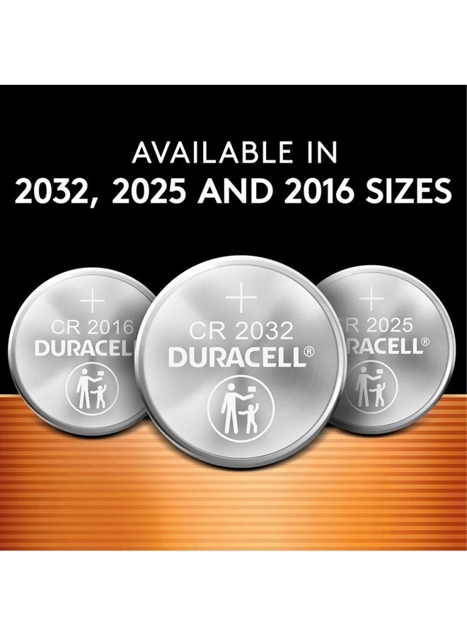 Duracell CR2016 3V Lithium Battery, Child Safety Features, 4 Count Pack, Lithium Coin Battery for Key Fob, Car Remote, Glucose Monitor, CR Lithium 3 Volt Cell - Image 5